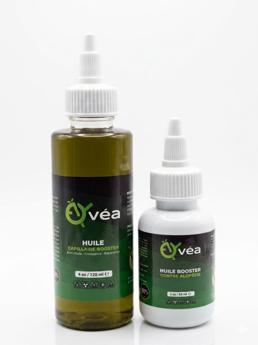 Duo VEA Natural - Huile Booster & Huile Contre Alopécie